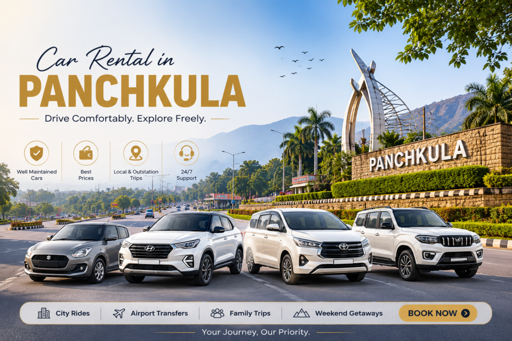Car Rental in Panchkula